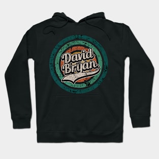 David Bryan // Retro Circle Crack Vintage Hoodie